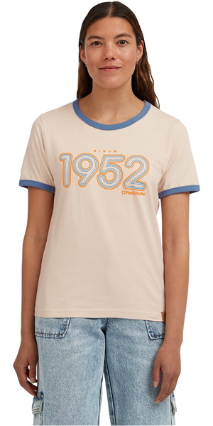 2025 O'Neill Mujer Camiseta O'Riginals 1952 1850231 - Macaron